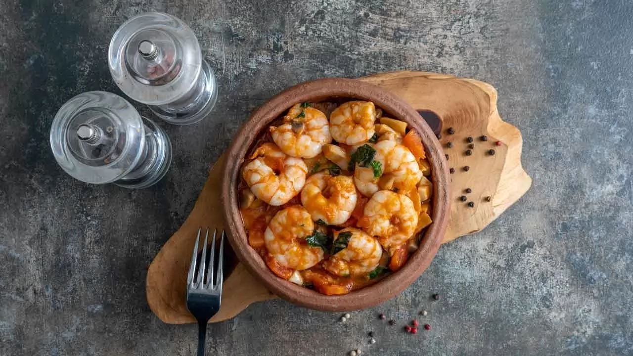 Sarımsaklı Karides